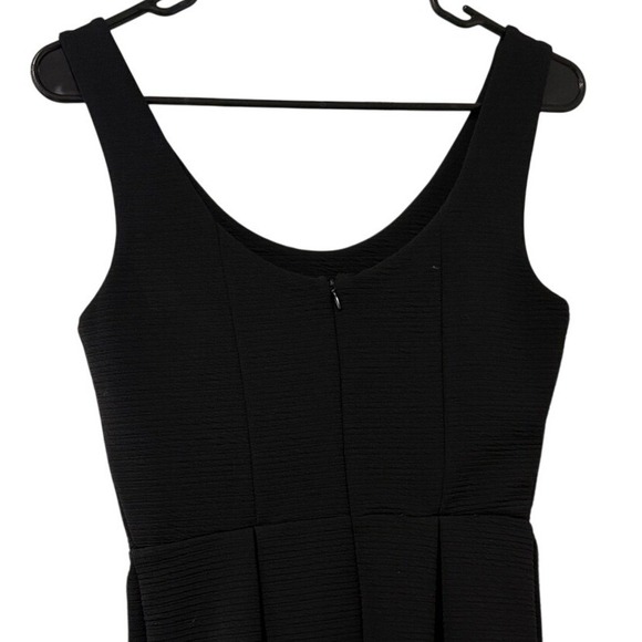 LC Lauren Conrad Women's Black Bow waist Dress Size 4 Sleeveless Sheath cocktail - Picture 5 of 9